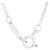 Tiffany & Co Collana in argento con pendente a forma di cuore - vista 3