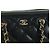 Bowling Chanel Borsa cilindrica in caviale, borsa a spalla, borsa a tracolla. Nero - vista 2