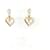 Chanel Orecchini Heart CC Multicolore  - vista 1
