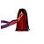 Prada Bolsa de Ombro Crossbody Vitello Daino Vermelho - vista 2