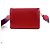 Prada Bolsa de Ombro Crossbody Vitello Daino Vermelho - vista 3
