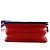 Prada Bolsa de Ombro Crossbody Vitello Daino Vermelho - vista 4