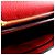 Prada Bolsa de Ombro Crossbody Vitello Daino Vermelho - vista 5