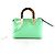 Fendi Borsa a tracolla Boston By The Way Verde - vista 3
