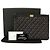 Chanel Clutch Medio in Pelle Caviar Boy Nero