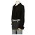 Chanel Clutch Medio in Pelle Caviar Boy Nero - vista 11