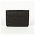 Chanel Clutch Medio in Pelle Caviar Boy Nero - vista 4