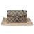 Gucci Borsa a tracolla incrociata super mini Dionysus con catena Bianco