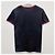 Moncler Blaue Baumwoll-T-Shirt mit gesticktem Logo - Ansicht 10