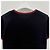 Moncler Blaue Baumwoll-T-Shirt mit gesticktem Logo - Ansicht 5