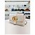 Gucci Borsa a tracolla incrociata GG Marmont in pelle bianca piccola Bianco - vista 4