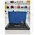Boy Chanel Borsa Clutch Grande Caviar Blu Serie - vista 11