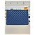 Boy Chanel Borsa Clutch Grande Caviar Blu Serie - vista 15