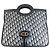 Dior Schräg gefaltete Clutch-Tote-Tasche