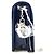 Dior Pochette a tracolla in vernice Cannage Lady con catena Nero - vista 2