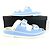 Chanel Sandali Velcro a Strisce Multicolore - vista 2