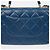 Trendy CC Chanel Borsa a spalla piccola CC alla moda con manico superiore Blu - vista 5