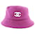 Chanel Cappello bucket con perline CC Rosa  - vista 1