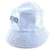 Fendi Cappello Bucket Logo Bianco  - vista 2
