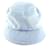 Fendi Cappello Bucket Logo Bianco  - vista 3