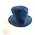 Louis Vuitton Cappello bucket reversibile Splash Damier Blu - vista 2