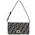 Fendi Wallet On Chain Stoff FF-Effekt Blau