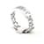 Chanel Logo Cubic Ring Silber  - Ansicht 4