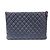 Chanel Clutch Caviar Large Multicolore - vista 3