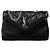 Saint Laurent Borsa a spalla imbottita con monogramma Nero - vista 2