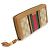 Bamboo Gucci Rania Zip Langbörse aus Bambus mit GG-Logo-Jacquard und WEB-Tassel Braun - Ansicht 2