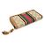 Bamboo Gucci Rania Zip Langbörse aus Bambus mit GG-Logo-Jacquard und WEB-Tassel Braun - Ansicht 3