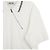 Miu Miu Polo de Piqué de Algodón con Cremallera Blanco - vista 6