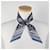 Hermès Foulard in seta Twilly Blu  - vista 14