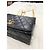 Chanel Bolsa mini de corrente em couro de cordeiro com aba acolchoada Multicor - vista 10