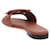 Fendi Leder-Slide Rot  - Ansicht 6