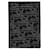 Dior Sciarpa in jacquard di lana e seta Gravity Nero  - vista 2