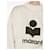 Isabel Marant Sudadera ECKI Blanco  - vista 5