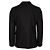 Céline Jacket in Striped Wool Gabardine Black - view 5