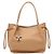 Tod's Borsa a secchiello senza tempo media in cuoio Arancione