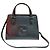 Gucci Small Leather Top Handle Tote Bag with Shoulder Bag Nero