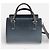 Gucci Small Leather Top Handle Tote Bag with Shoulder Bag Nero - vista 2