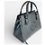 Gucci Small Leather Top Handle Tote Bag with Shoulder Bag Nero - vista 3