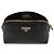 Prada Bolso de hombro de cuero negro - vista 5