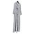 Chanel Vestido de seda a rayas Blanco - vista 3