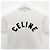 Céline Schwarzes T-Shirt mit Logo-Druck Weiß - Ansicht 11