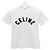 Céline Schwarzes T-Shirt mit Logo-Druck Weiß - Ansicht 9
