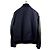 Louis Vuitton Leder-Denim-Blousonjacke mit Aquarell-Monogramm Schwarz - Ansicht 3