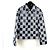 Louis Vuitton Giacca in pelle Damier Multicolore