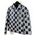 Louis Vuitton Giacca in pelle Damier Multicolore - vista 2