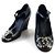 Chanel Scarpe con tacco a zeppa borchiate CC
